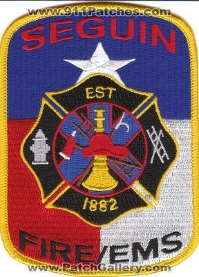 Seguin Fire EMS Department (Texas)
Thanks to rbrown962 for this scan.
Keywords: dept. fd