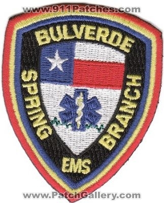 Bulverde Spring Branch EMS (Texas)
Thanks to rbrown962 for this scan.
