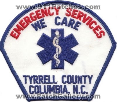Tyrrell County Emergency Services (North Carolina)
Thanks to rbrown962 for this scan.
Keywords: ems columbia n.c.