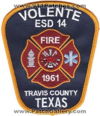 Volente Fire Department Travis County ESD 14 (Texas)
Thanks to rbrown962 for this scan.
Keywords: dept.