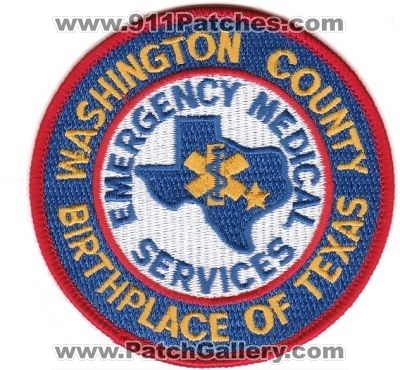 Washington County Emergency Medical Services (Texas)
Thanks to rbrown962 for this scan.
Keywords: ems