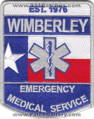 Wimberley Emergency Medical Services (Texas)
Thanks to rbrown962 for this scan.
Keywords: ems