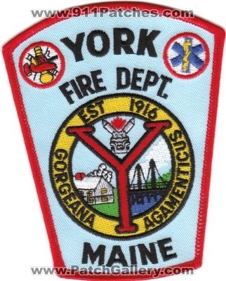 York Fire Department (Maine)
Thanks to rbrown962 for this scan.
Keywords: dept.