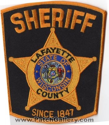 Lafayette County Sheriff's Department (Wisconsin)
Thanks to vonhaden for this scan.
Keywords: sheriffs dept.