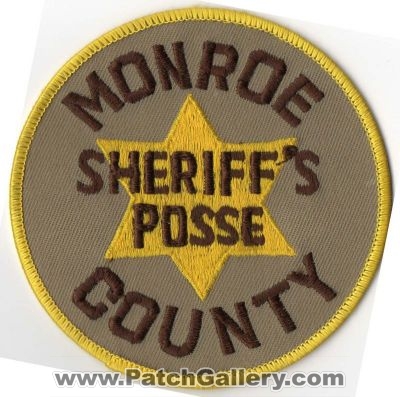 Monroe County Sheriffs Department Posse (Wisconsin)
Thanks to vonhaden for this scan.
Keywords: dept. office