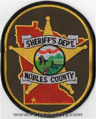 Nobles County Sheriff's Department (Minnesota)
Thanks to vonhaden for this scan.
Keywords: sheriffs dept.