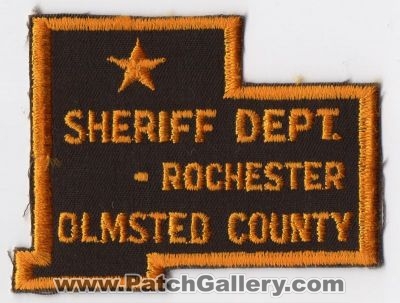 Olmsted County Sheriff's Department Rochester (Minnesota)
Thanks to vonhaden for this scan.
Keywords: sheriffs dept.