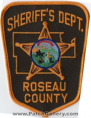 Roseau County Sheriffs Department (Minnesota)
Thanks to vonhaden for this scan.
Keywords: co. dept. office