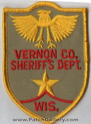 Vernon County Sheriff's Department (Wisconsin)
Thanks to vonhaden for this scan.
Keywords: sheriffs dept. office wis.