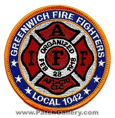 Greenwich Fire Department FireFighters IAFF Local 1042 (Connecticut)
Thanks to conorlahiff for this scan.
Keywords: dept.