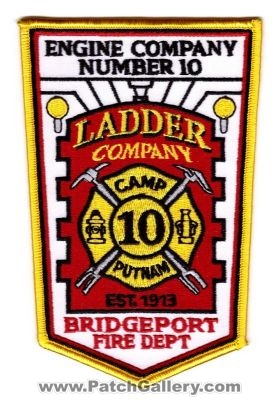 Bridgeport Fire Department Engine Ladder Company Number 10 (Connecticut)
Thanks to conorlahiff for this scan.
Keywords: dept. co. #10 camp putnam