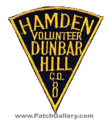 Hamden Dunbar Hill Volunteer Fire Company 8 (Connecticut)
Thanks to conorlahiff for this scan.
Keywords: department dept. co. #8