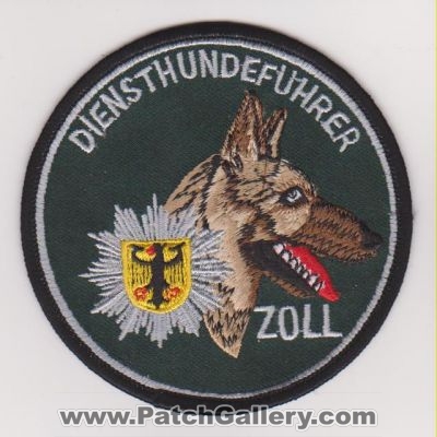 Police Service Dog Handler - Customs (Germany)
Thanks to yuriilev for this scan.
Keywords: diensthundefuhrer zoll k-9 k9