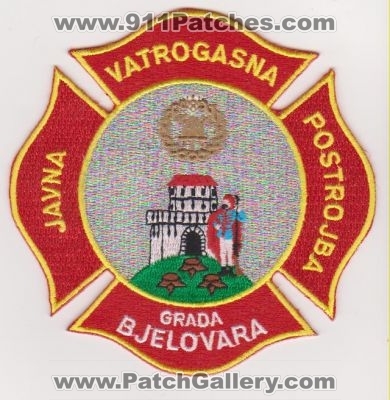Grada Bjelovara Fire (Croatia)
Thanks to yuriilev for this scan.
Keywords: javna vatrogasna postrojba