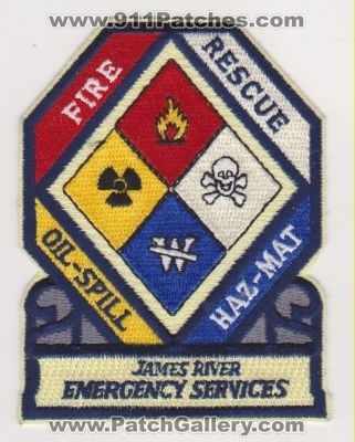 James River Emergency Services Fire Rescue Department (Virginia)
Thanks to yuriilev for this scan.
Keywords: dept. oil-spill haz-mat hazmat