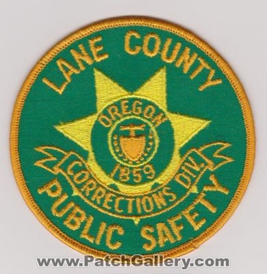 Lane County Public Safety Corrections Division (Oregon)
Thanks to yuriilev for this scan.
Keywords: department dept. of dps div.