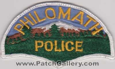 Philomath Police Department (Oregon)
Thanks to yuriilev for this scan.
Keywords: dept.