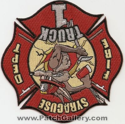 Syracuse Fire Department Truck 1 (New York)
Thanks to kylepete12 for this scan.
Keywords: dept.