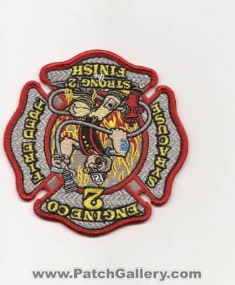 Syracuse Fire Department Engine Company 2 (New York)
Thanks to kylepete12 for this scan.
Keywords: dept. co.