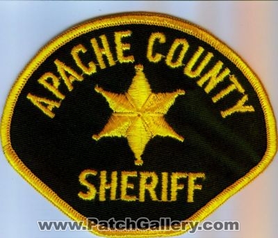 Apache County Sheriff's Office (Arizona)
Thanks to dowelljr1167 for this scan.
Keywords: sheriffs department dept.