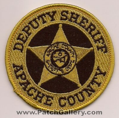 Apache County Sheriff's Office Deputy Sheriff (Arizona)
Thanks to dowelljr1167 for this scan.
Keywords: sheriffs department dept.