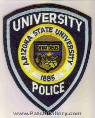 Arizona State University Police Department (Arizona)
Thanks to dowelljr1167 for this scan.
Keywords: dept.