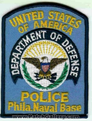 Pennsylvania - Department of Defense DOD Police Department Philadelphia Naval Base
Thanks to dowelljr1167 for this scan.
Keywords: dept. federal united states of america usa