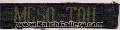 Maricopa County Sheriff's Office Tactical Operations Unit (Arizona)
Thanks to dowelljr1167 for this scan.
Keywords: sheriffs department dept. tou mcso-tou