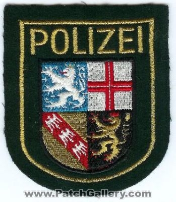 Saarland State Police (Germany)
Thanks to lnielsen63 for this scan.
Keywords: polizei