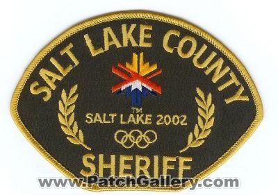 Salt Lake County Sheriff's Department 2002 Winter Olympics (Utah)
Thanks to lnielsen63 for this scan.
Keywords: sheriffs dept.