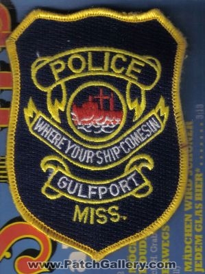 Gulfport Police Department (Mississippi)
Thanks to rduckp for this scan.
Keywords: dept. miss.