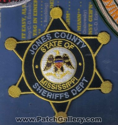 Jones County Sheriffs Department (Mississippi)
Thanks to rduckp for this scan.
Keywords: co. dept. office