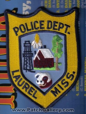 Laurel Police Department (Mississippi)
Thanks to rduckp for this scan.
Keywords: dept. miss.