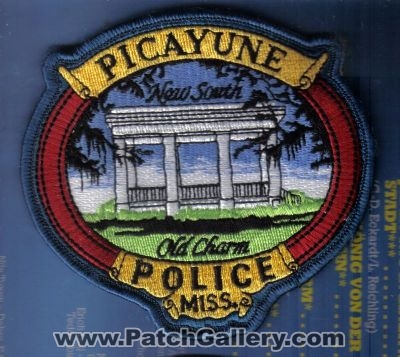 Picayune Police Department (Mississippi)
Thanks to rduckp for this scan.
Keywords: dept. new south old charm miss.