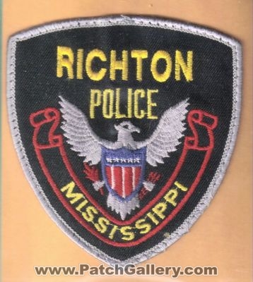 Richton Police Department (Mississippi)
Thanks to rduckp for this scan.
Keywords: dept.