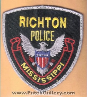 Richton Police Department (Mississippi)
Thanks to rduckp for this scan.
Keywords: dept.