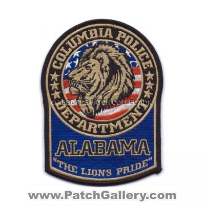 Columbia Police Department (Alabama)
Thanks to jeremyabbott for this scan.
Keywords: dept.