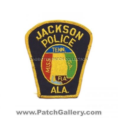 Jackson Police Department (Alabama)
Thanks to jeremyabbott for this scan.
Keywords: dept. ala.