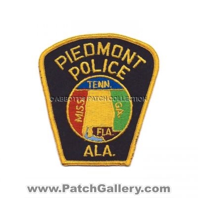 Piedmont Police Department (Alabama)
Thanks to jeremyabbott for this scan.
Keywords: dept.