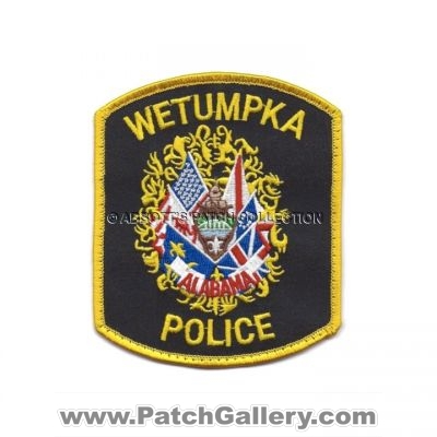 Wetumpka Police Department (Alabama)
Thanks to jeremyabbott for this scan.
Keywords: dept.
