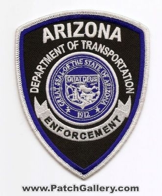 Arizona Department of Transportation Enforcement (Arizona)
Thanks to placido for this scan.
Keywords: adot dept. mvd motor vehicle state police inspections examiner officer ecd commercial vehicle