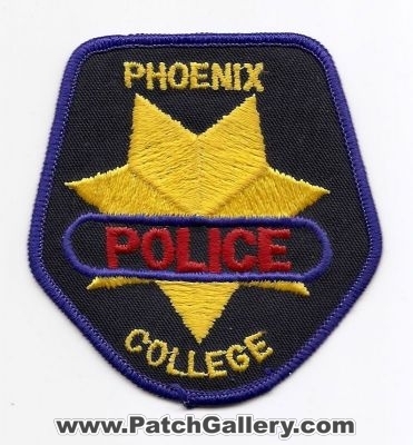 Phoenix College Police Department (Arizona)
Thanks to placido for this scan.
Keywords: dept. campus college police security obsolete defunct az