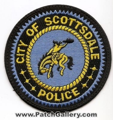 Scottsdale Police Department (Arizona)
Thanks to placido for this scan.
Keywords: city of dept.