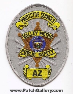 Valley Metro Public Safety Protective Services (Arizona) (Defunct)
Thanks to placido for this scan.
Keywords: phoenix az police security bus transit