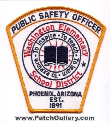 Washington Elementary School District Public Safety Officer (Arizona)
Thanks to placido for this scan.
Keywords: az arizona campus police security phoenix