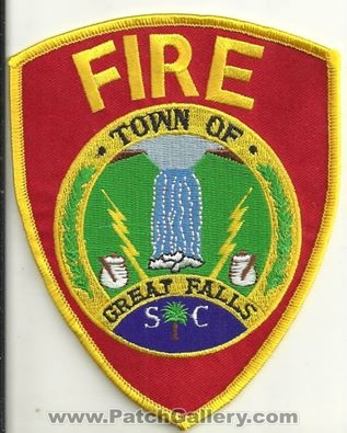 Great Falls Fire Department Patch (South Carolina)
Thanks to Ronnie5411 for this scan.
Keywords: town of dept. sc