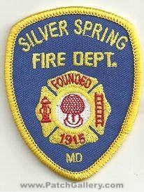 SILVER SPRINGS FIRE DEPARTMENT
Thanks to Ronnie5411 for this scan.
