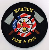 Norton Fire and EMS Department Patch (Ohio)
Thanks to Ronnie5411 for this scan.
Keywords: & dept.