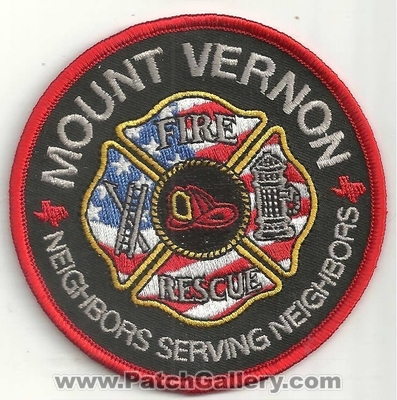 MOUNT VERNON FIRE DEPARTMENT
Thanks to Ronnie5411 for this scan.
