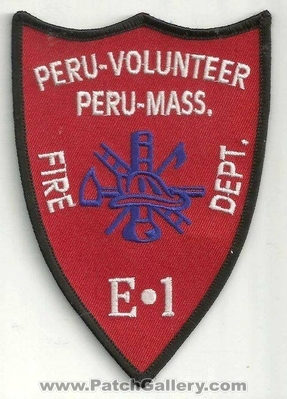 PERU FIRE DEPARTMENT 
Thanks to Ronnie5411 for this scan.
